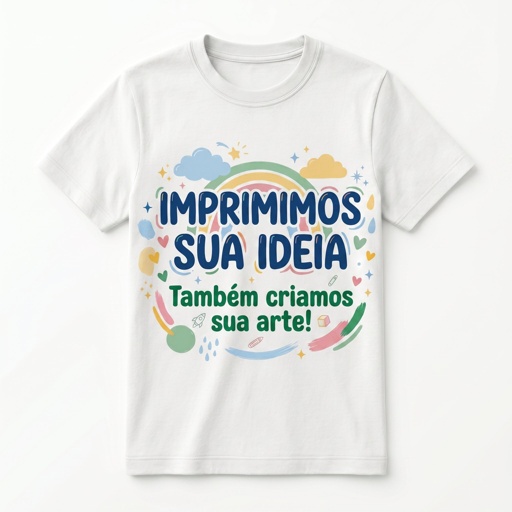 Camiseta Infantil Personalizada | Criamos a Estampa