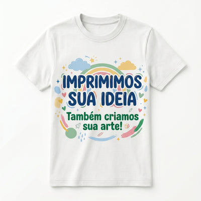Camiseta Infantil Personalizada | Criamos a Estampa